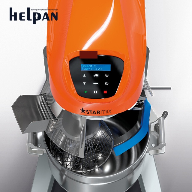 [HELPANPL40N] HELPAN PLANETARIA PL 40 N — Mescolatrice Industriale 40 Litri con Sollevamento Motorizzato