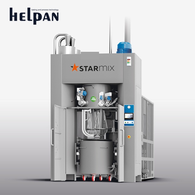 [HELPANPL120] HELPAN PLANETARIA PL 120 NP — Mescolatrice Industriale Programmabile PLC Touch 120 Litri