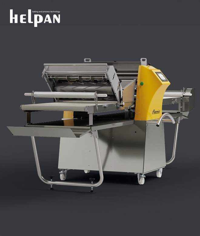 [HELPANSF450B] HELPAN SFOGLIATRICE SF 450 B — Sfogliatrice Professionale da Banco Tappeto 450 mm