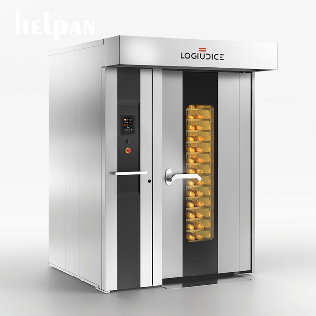 [HELPANFOX10] HELPAN FORNI FOX 10 — Forno Rotativo Compatto a Carrello Estraibile 10 Teglie